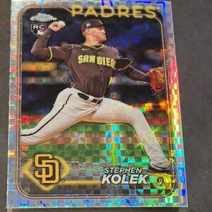 San Diego Padres Stephen Kolek Baseball Card